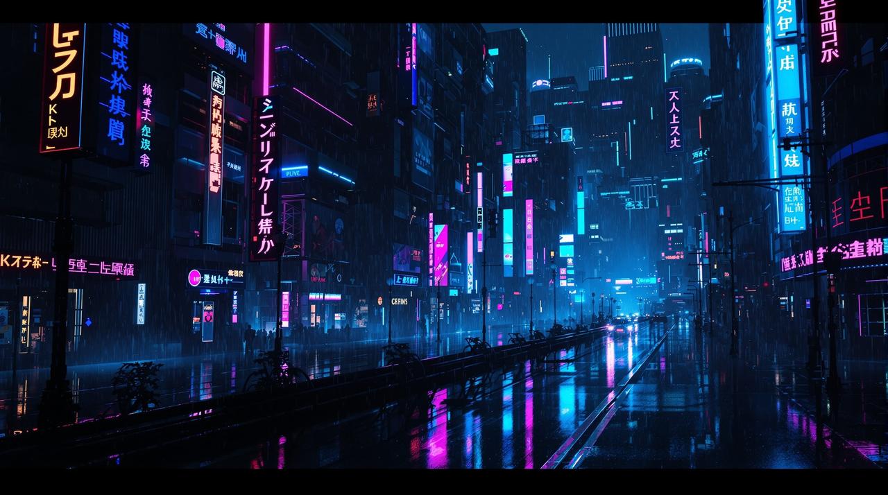 漫画免费 - 赛博朋克未来都市全景
